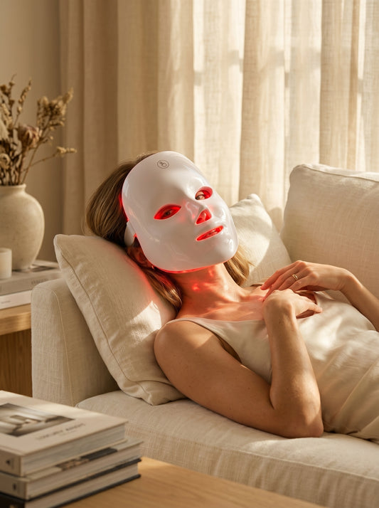 Celluray Pro LED Facial Mask lifestyle beauty shot